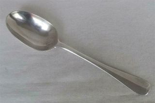 Good Quality Antique Solid Sterling Silver Edwardian Dessert Spoon London 1902