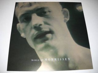Morrissey Two - Sided Rare 1995 Promo Collector Flat World Of Morrissey