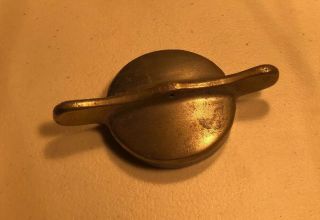 Old Vintage Solid Cast Brass? Auto Tractor Eared Gas Or Radiator Cap