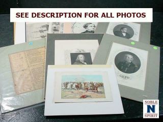 Noblespirit {3970}selection Of Antique Engravings,  Etchings & Prints