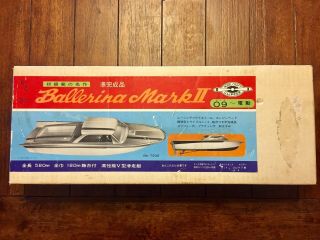 Rare Vintage Nos Clipper Model Craft Ballerina Mark Ii Model R/c Boat.