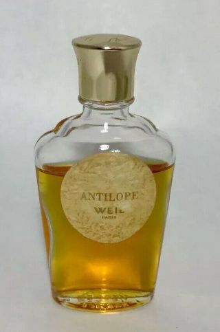 Rare Vintage Antilope Parfum Weil Paris 1/2 Fl Oz.