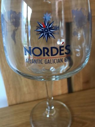 Rare item - Nordes Atlantic Galician Gin Tall Balloon Style Stemmed Glass 2