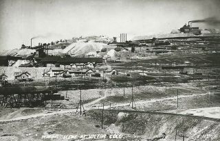 Mining Scene At Victor,  Colorado,  Rare Pre 1920 Rppc With Kodak Stamp Box