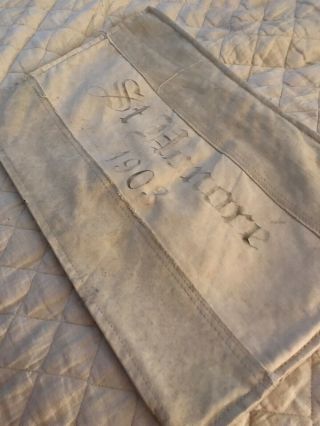Restoration Hardware French Linen Pillow Cover RARE Cotton 3