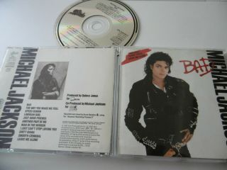Michael Jackson Bad Cd Rare Intros Early 11 Trk Made In Japan Didp - 10645 11a7
