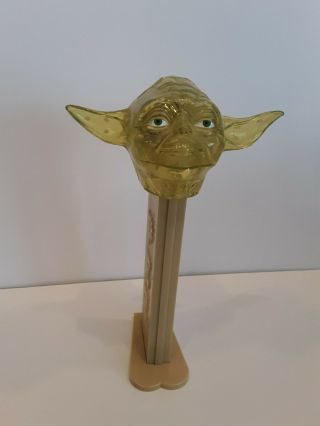 Giant Yoda Pez Dispenser Collectible Rare Star Wars