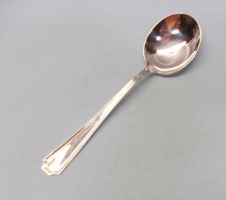 Fairfax Sterling Silver Round Bowl Soup Spoon - Fine 1910 Gorham Classic