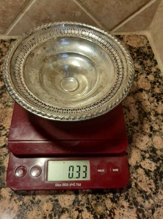 Antique Sterling Candy Dish