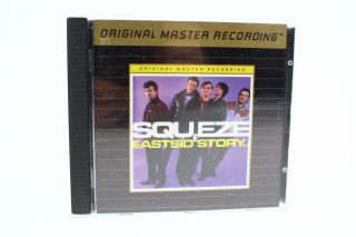 Squeeze - East Side Story Mfsl Gold Cd - Gain2 With Oso - Udcd 739 - Rare