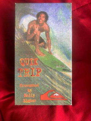 2 Rare 1990s Quicksilver Surfing QuickTrip & Whiskey Storm Snowboard VHS 2