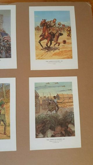 Vintage Military Art Prints: ‘The American Soldier’ Complete Set No.  5 3