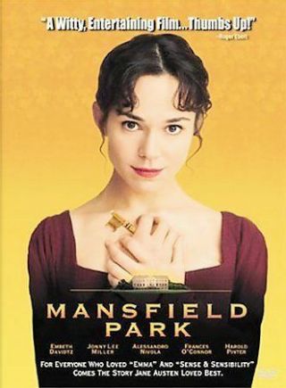 Jane Austen Mansfield Park Rare Dvd Frances O 