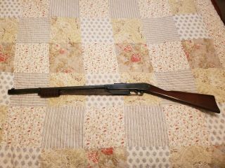RARE 1917 - 1927 Model 25 Daisy Pump BB Gun - All Original? Needs fixed 2