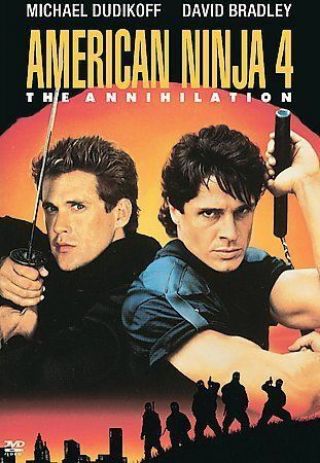 American Ninja 4 - The Annihilation (dvd,  1990) Rare Oop