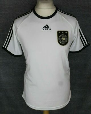 Vintage Germany Football Training Shirt 2010 - 11 Adidas Mens Small Rare