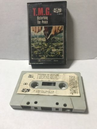 Disturbing The Peace Ted Mulry/t.  M.  G Gang Rare Cassette