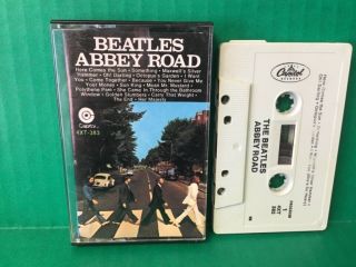 The Beatles - Abbey Road - 1971 Rock Cassette Tape,  (rare Oop)