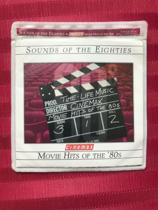 Time Life Sounds Of The Eighties Cinemax Movie Hits Of The 80s Rare Cd Oop
