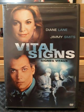 Vital Signs (1990) Dvd Diane Lane Jimmy Smits English/french Rare Oop Edition