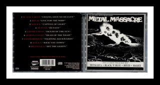 Metal Massacre 1 1984 1 - Press Metallica Bitch Malice Demon Flight Avatar Rare