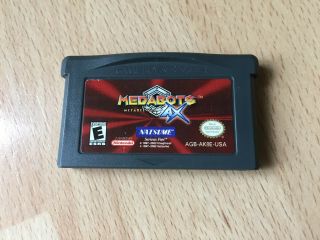 Gameboy Advance Game Gba Sp Dsl Medabots Ax Metabee Fun Rare Rpg