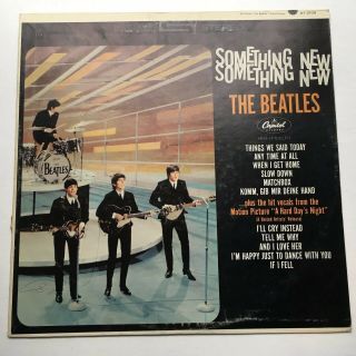 The Beatles / Something New’ 1964 Capitol St 2108 Rare Ex,  /nm - Lp