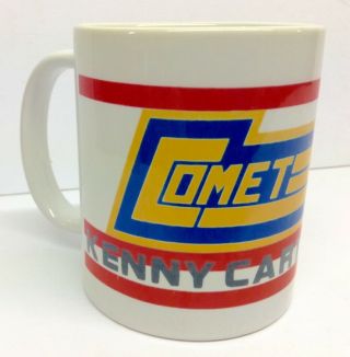 Kenny Carter Comet Speedway Cup Rare Ceramic Mug Halifax Dukes