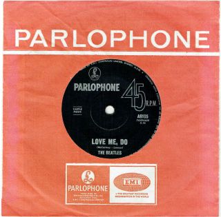 The Beatles - Love Me Do - Rare 7 " 45 Vinyl Record - 1964