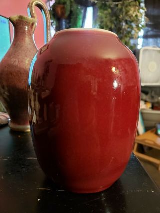 Antique Chinese Ox Blood Porcelain Vase