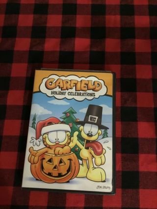 Garfield: Holiday Celebrations (dvd,  2004) Rare