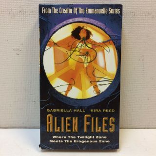 Rare‼ Alien Files Aka Sex Files Vhs Alien Sci - Fi Horror Erotica Gabriella Hall