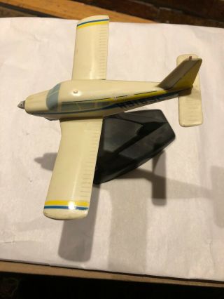Rare Topping Piper Cherokee 180 Airplane Desk Shelf Model