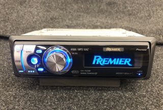 Pioneer Premier Deh - P680mp Am/fm Cd Player Motorized Face Rare Exc.  Cond