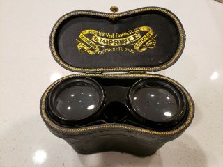 Antique Lemaire Fabt Paris Opera Glasses Binoculars With Case
