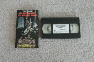 Children Shouldn ' t Play Wtih Dead Things VHS Horror Rare Media VCI Bob Clark 2