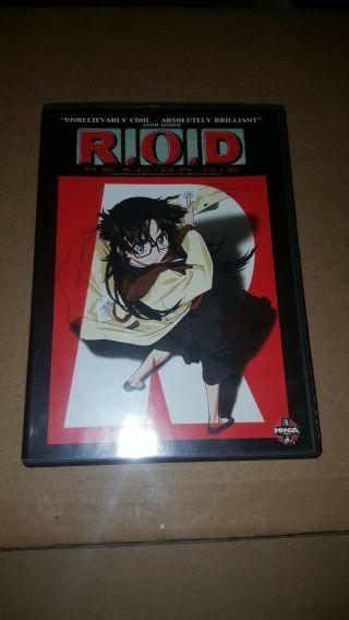 R.  O.  D.  - Read Or Die Dvd - Rare Oop Anime Dvd - English Or Japanese Audio☄