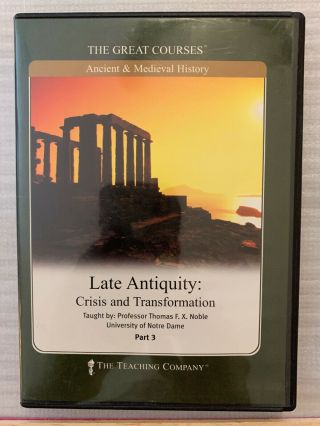 Great Courses - Dvd - Late Antiquity Crisis And Transformation Part 3