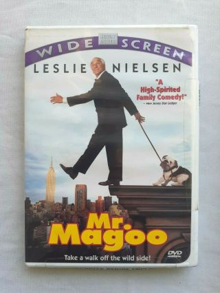 Mr.  Magoo (dvd,  1998,  Widescreen) & Leslie Nielson Rare Opp