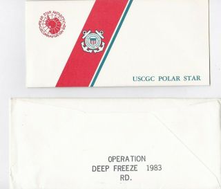Operation Deep Freeze 1983 Uscgc Polar Star Cover Set 1 Of 50 Made " Rare "