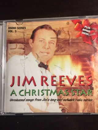 Rare Jim Reeves Cd Christmas Star Live Radio Show