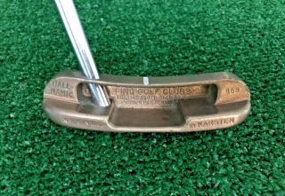 Rare Ping B68 Ball - Namic Scottsdale 35.  5 Inch Putter,  Right Hand