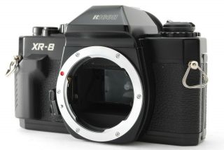 Rare 《mint》 Ricoh Xr - 8 Kr - 5 Mark Ii Black Body,  K Mount Film Camera From Tokyo