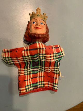 Rare Disney Darby O Gill And The Little People King Brian Gund Hand Puppet