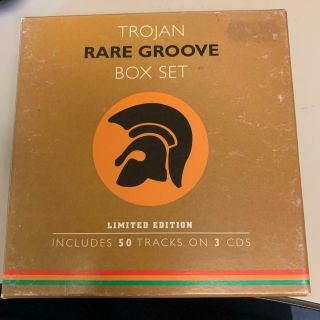 Trojan Box Set: Rare Groove By Various Artists (cd,  Aug - 1999,  3 Discs, .