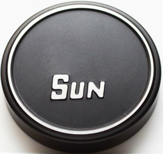 Vintage Sun Metal Front Lens Cap 57mm 57 Mm Slip - On Rare