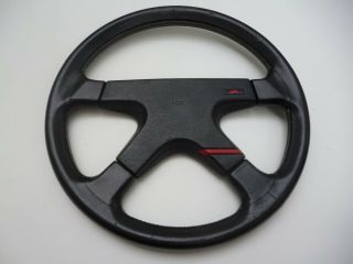 Victor Leather Steering Wheel 4 Spoke Vw Audi Rare