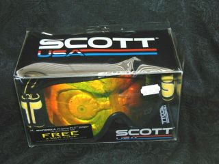 Rare Scott 3d Hologram Psyco Monster Eyes Ski Adult Goggles 1992 Vintage