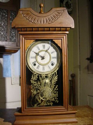 Antique Unusual Terry Clock Co.  1880 