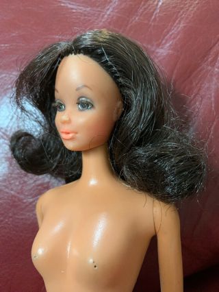 Vintage Walk Lively Steffie Barbie Doll Head On Malibu Body 2